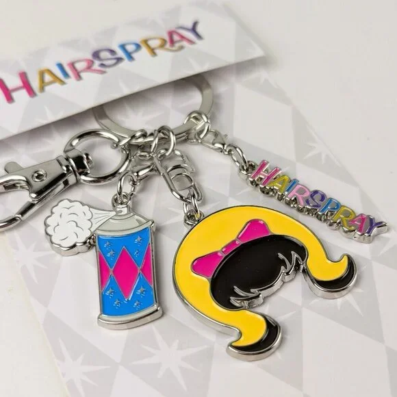 NEW Hairspray Movie Keychain - Picture 2 of 2